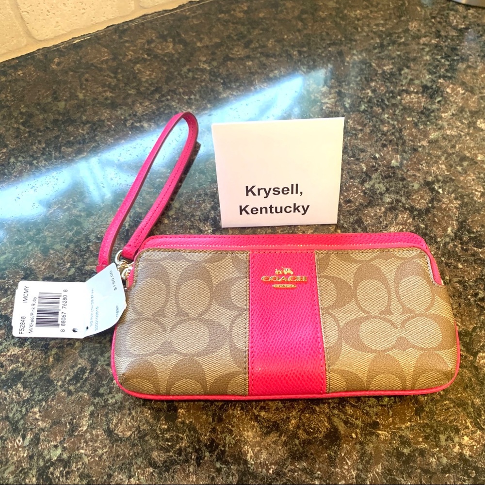 Coach wristlet